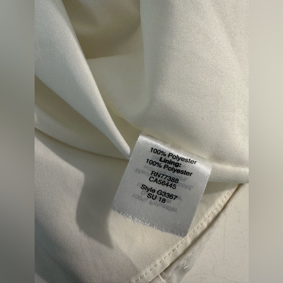 J.CREW Scalloped Cami Tank Top Ivory Cream Blouse Shirt Racerback Spaghetti - Picture 13 of 13